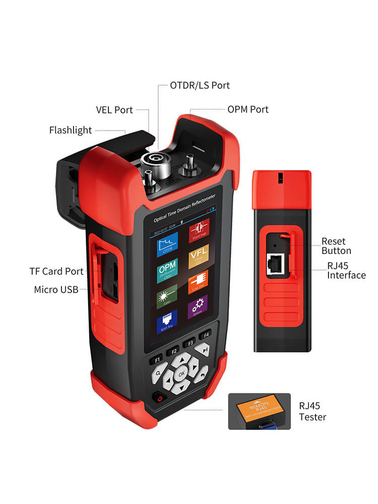 NOYAFA NF-981 Fiber Optic Tester and Fault Locator with OTDR Meter