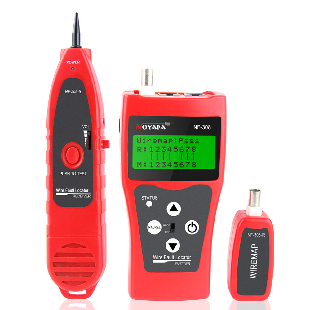Wholesale Noyafa NF-308 Network Cable Tester and Tracer Cable Tester with LCD Screen